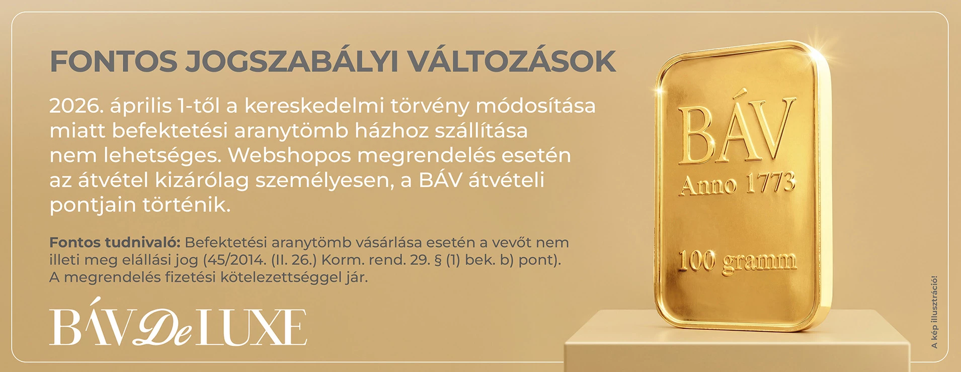 BÁV De LUXE