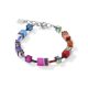 Coeur De Lion GeoCUBE Multicolor karkötő 2838/30-1520  1009267