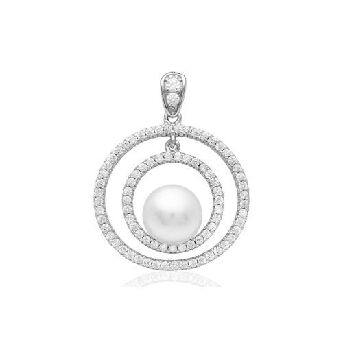 Gaura Pearls ezüst medál gyönggyel 1012224-00-7_2