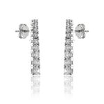 Fehér arany fülbevaló cirkónia kővel 1015954-00-3_6