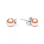 GAURA PEARLS EZÜST FÜLBEVALÓ BARACK SZÍNŰ GYÖNGGYEL 1016436-00-0_8