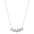 Fehér arany nyakék gyémántokkal 1018982