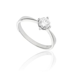 Fehér arany gyűrű cirkónia kővel 1019678-54-1_9