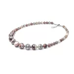 Gaura Pearls achát (6-16mm) nyakék 1019924
