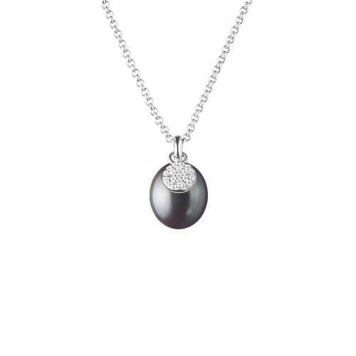 Gaura Pearls ezüst nyaklánc gyöngy medállal 1020355-00-4_0