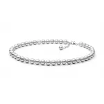 Gaura Pearls ezüstszürke gyöngysor ezüst zárral 1020361-00-52_0