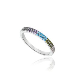 Ezüst gyűrű színes kővel 1022144-58-2_1