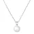 GAURA PEARLS EZÜST NYAKLÁNC FEHÉR GYÖNGY MEDÁLLAL 1022364-00-2_6