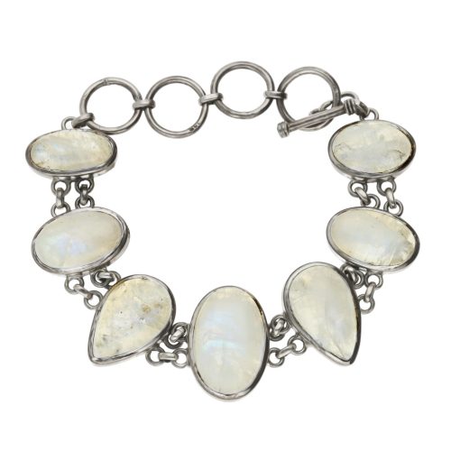 Ezüst karkötő labradorittal 1023352-00-37_0