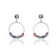 Ezüst fülbevaló swarovski kövekkel 1023652-00-2_7