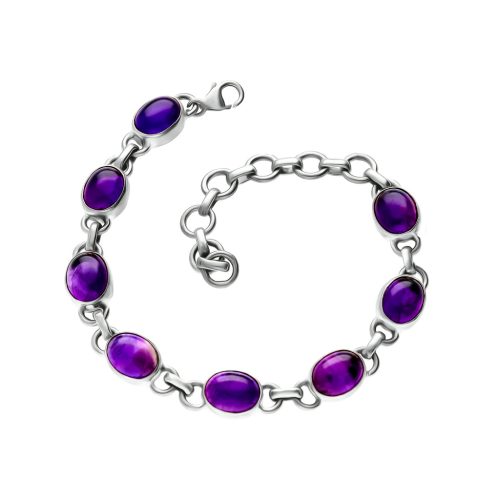 Ezüst karkötő ametiszttel 1024463-00-11_4