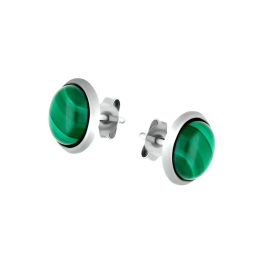 Ezüst fülbevaló malachittal 1024467-00-4_1
