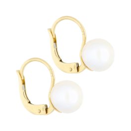 Arany fülbevaló gyönggyel 1024525-00-2_8