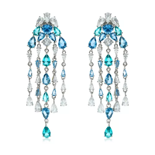 Fantasy ezüst fülbevaló cirkónia kövekkel 1025906-00-11_4