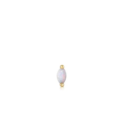 Ania Haie aranyozott ezüst fül piercing Kyoto opál kővel, fél pár E035-12G  1026026