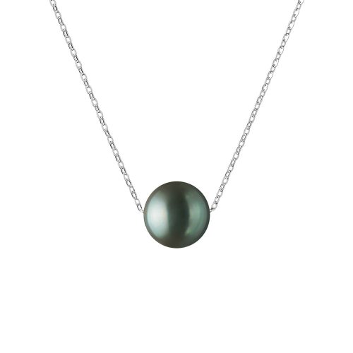 Gaura Pearls ezüst lánc sötét gyönggyel 1026058-00-1_9