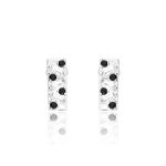 Fehér arany fülbevaló cirkónia kövekkel 1026247