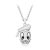 Swarovski Disney Donald kacsa medál ezüst színű láncon 5668775 1026374
