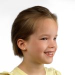 Lisa arany baba fülbevaló, virág  1026659