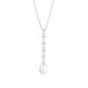 Gaura Pearls ezüst lánc gyönggyel és cirkónia kövekkel  1026943-00-2_5
