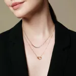 Ania Haie aranyozott ezüst nyakék N056-02G 1026980