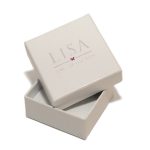 Lisa arany baba fülbevaló, dupla szív 1027085