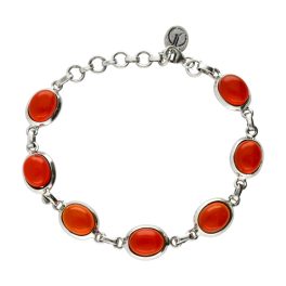 Ezüst karkötő karneollal 1027573-00-9_6