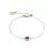 Coeur de Lion karkötő Birthstone February 1301/30-0800 1027759