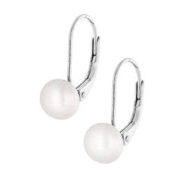 Ezüst fülbevaló gyönggyel 1027804-00-1_8