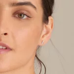 Ania Haie ezüst fülbevaló cirkónia kövekkel E037-01H  1028068
