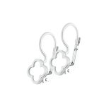 Fehér arany fülbevaló gyöngyházzal 1028199-00-1_8