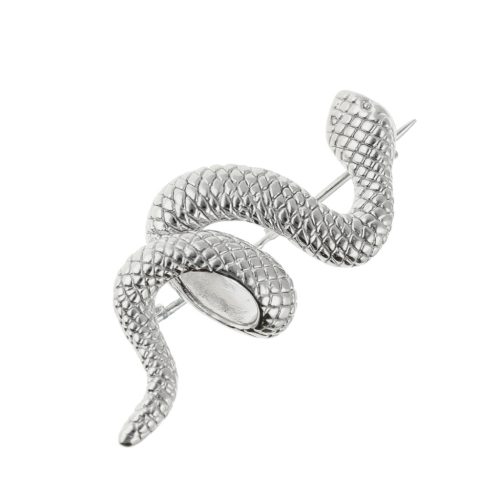 Ezüst bross, kígyó  1028324-00-4_7