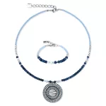 Coeur de Lion Amulet Modern Future nyakék 2036/10-0717 1028480