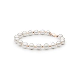   Gaura Pearls gyöngy karkötő arany díszítéssel 1028605-20-13_9