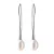 GAURA PEARLS EZÜST FÜLBEVALÓ GYÖNGGYEL 1028643