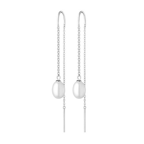 Gaura Pearls ezüst fülbevaló gyönggyel  1028664