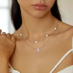 Ania Haie Pearl and Star ezüst nyaklánc N065-09H 1028877