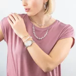 Coeur de Lion Dancing Crystals and Pearls nyakék 1124/10-1417 1028932