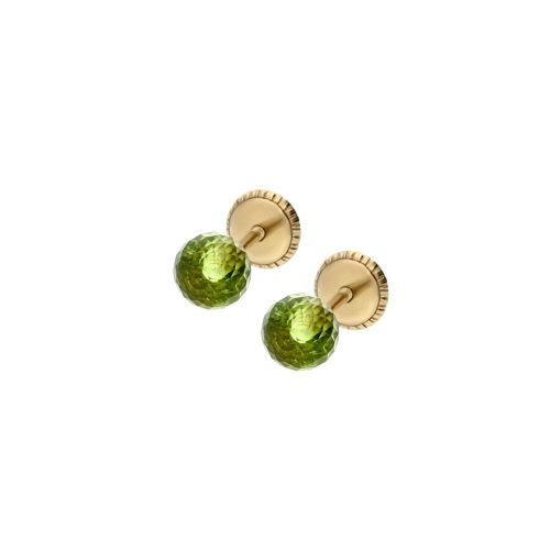 Arany fülbevaló peridot kővel  1029029-00-0_7
