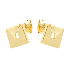 Arany szögletes fülbevaló 1029155-00-2_1