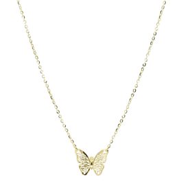 Arany nyaklánc vésett pillangó 1029164-00-1_8