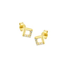 Arany fülbevaló cirkónia kővel 1029208-00-1_1