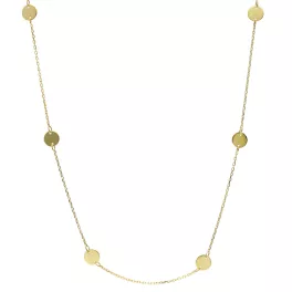 Arany nyaklánc fantázia 80 cm 1029671-00-4_5