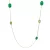 Arany nyaklánc malachit kövekkel 1029672-00-8_0
