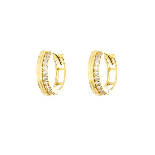 Arany köves karika fülbevaló 1029788-00-1_8