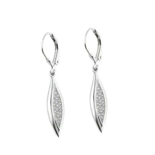 Ezüst köves fülbevaló 1029835-00-3_0