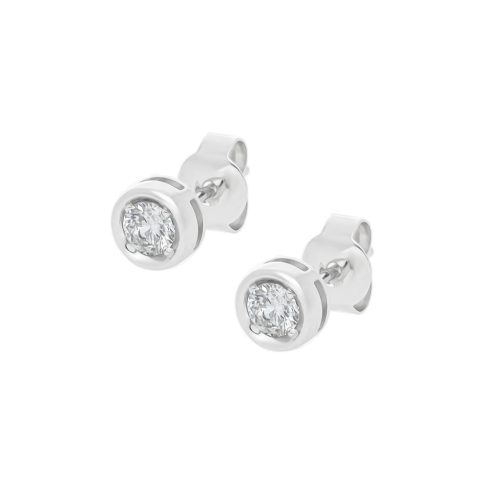 Arany fülbevaló labor gyémánttal 9K 1030469