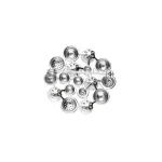 GAURA PEARLS EZÜST BROSS GYÖNGYÖKKEL ÉS CIRKÓNIA KÖVEKKEL 1030914
