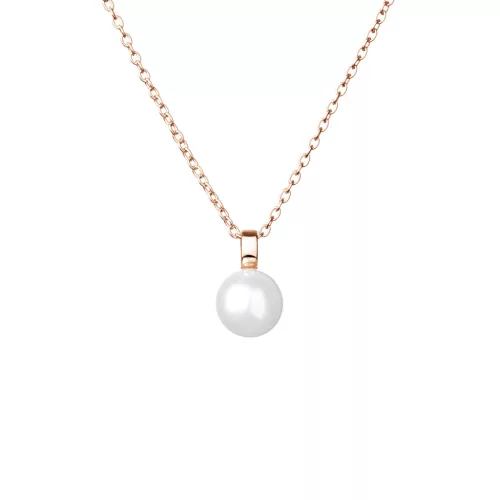 Gaura Pearls ezüst nyaklánc gyönggyel 1030931