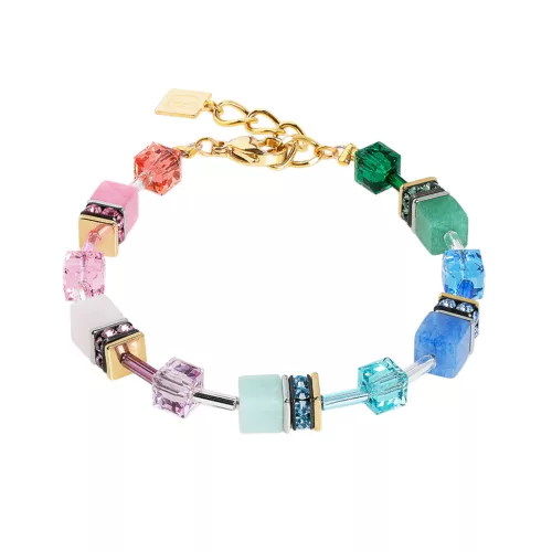 Coeur de Lion GeoCUBE Iconic Rainbow karlánc 4905/30-1520  1030941